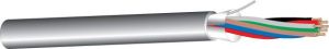 6 Conductor - 18 AWG - Stranded - Shielded - Plenum - Gray | West Penn Part 253186B