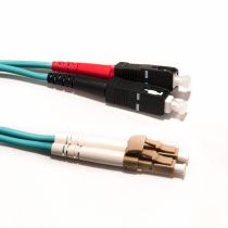 LC/SC 50/125 Multimode 40/100GB Duplex Fiber Patch Cable - OM4 