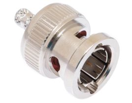 BNC Male Crimp Connector - RG179 PVC