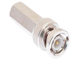 BNC Male Twist-On Connector - RG58 Plenum