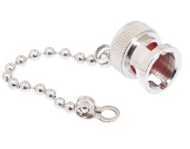 BNC Female Dust Cap with Chain