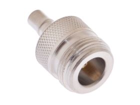 N Female to QMA Female Adapter