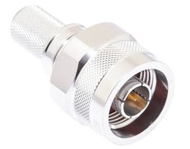 Times Microwave N Male Crimp Connector - LMR-400 - EZ-400-NMH-X