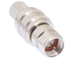Times Microwave F-Type Male Crimp Connector - LMR-400-75 - EZ400-FMH-75