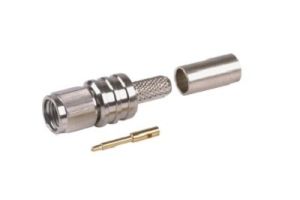 Times Microwave SMA Male Crimp Connector - LMR-200 - TC-200-SM-SS-X