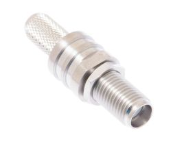 Times Microwave SMA Female Bulkhead Crimp Connector - LMR-240 - TC-240-SF-SS-BH-X