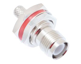 Reverse Polarity TNC Female Bulkhead Crimp Connector - LMR-240