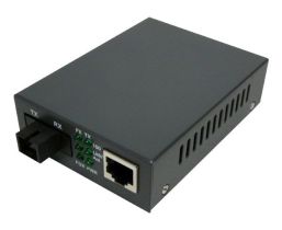 Singlemode WDM Media Converter - 10/100 Base-TX 1310nm to 100 Base-FX - RJ45 to SC - 20 Km
