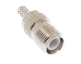 Reverse Polarity TNC Female Crimp Connector - RG58, RG141, LMR-195