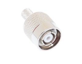 Reverse Polarity TNC Male Crimp Connector - LMR-240