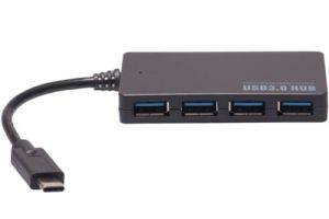 4 Port USB 3.0 Hub for Type C Devices