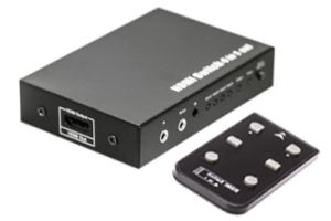 4-Way HDMI Switch Box with IR Extension (4in/1out)