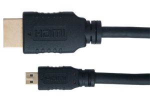 Micro HDMI to Standard HDMI Cable