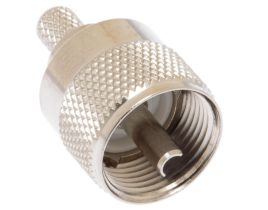 UHF Male Crimp Connector - RG8/X & LMR-240