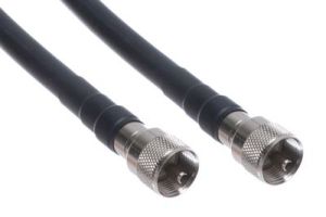 UHF Male (PL-259) to UHF Male (PL-259) Low Loss 600 Coaxial Assembly