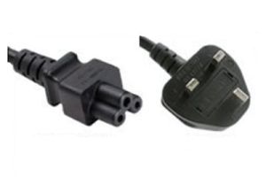 BS 1363 to C5 International Power Cord - 2.5 Amp - 1.8 M