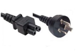 IRAM 2073 to C5 International Power Cord - 2.5 Amp - 1.8 M