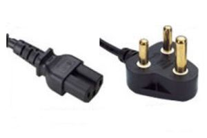 SANS 164-1 to C15 International Power Cord - 10 Amp - 2.5 M