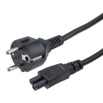 Schuko CEE7/7 to C5 International Power Cord - 2.5 Amp