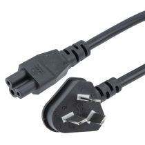 GB2099 Type I Downward Angle to C5 International Power Cord - 2.5 Amp