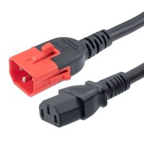 C13 - Dual locking C14, 15A, 250V