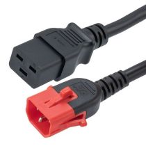 C19 - Dual locking C14, 15A, 250V