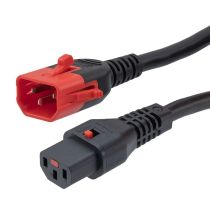 LCKC13 - Dual locking C14, 15A, 250V