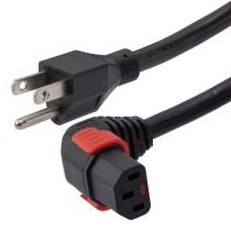 LCKC13+ Down angled - NEMA 5-15P, 15A, 125V