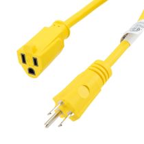 ShowMeCables N5-15P to N5-15R Indoor Extension cord, SJT