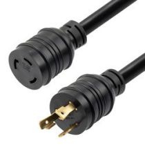 ShowMeCables NEMA L5-30P - NEMA L5-30R, SJTOW Power Cable, 125V, 30A, 6FT