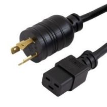 ShowMeCables NEMA L6-20P - C19, SJTOW Power Cable, 250V, 20A, 15FT