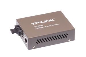 10/100 Mbps Multimode Fiber Optic Ethernet Media Converter - SC - 2 Km