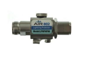 N Lightning Protector - Female to Female Bulkhead 0-6 GHz