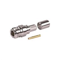 DISCONTINUED Times Microwave N Female Crimp Connector - LMR-300 - TC-300-NF-X