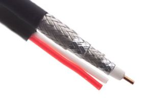 RG6 95% Shield Coax Cable with 18/2 Power - BC