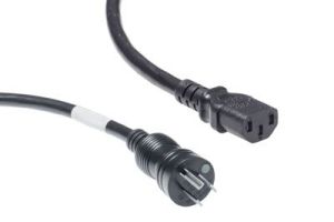 Hospital Grade Power Cord - Nema 5-15P to C13 - 10 Amp