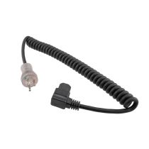Show Me Cables Hospital Grade N5-15 with LED to Right Angle C13, Coiled 18AWG Cord, TPE Jacket
