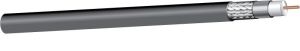 West Penn 6350 | RG6 - 18 AWG - Solid - Dual Shield - BC - Black - 1000 FT