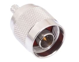 N Male Crimp Connector - LMR-200