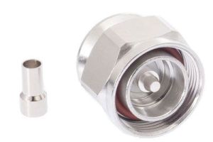 7/16 DIN Male Crimp Connector - Micro 8/U (RG8X) & LMR-240
