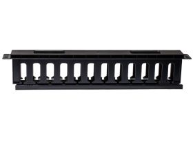 ShowMeCables 1U 19" Cable Management Plastic material