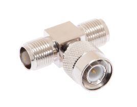 TNC Male to Female T Adapter