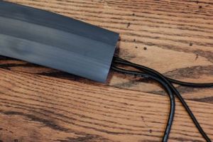 Cable Safety Strip - Speed Bump - Gray