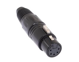 XLR 5 Pin Female Solder Connector