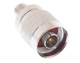 N Male to Mini UHF Female Adapter