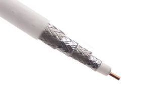 RG6 Quad Shield Plenum Coax Cable - CCS