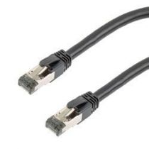 ShowMeCables Cat 8 40Gig Ethernet Cable, S/FTP 24AWG, Tensile Resistant, PVC Jacket, Black