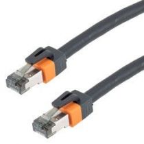 ShowMeCables Cat 8 40Gig Ethernet Cable, S/FTP 24AWG, Duel Color Molded, PVC Jacket, Black