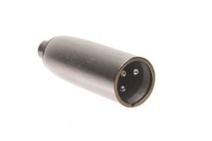 RCA Female to XLR 3 Pin Male Adapter