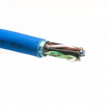 Cat6a Shielded Solid Plenum Cable 